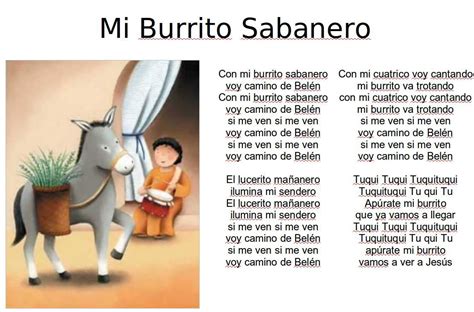 A burrito is a small animal with the word “little donkey” attached to it. The grasslands are referred to as Sabanero grasslands or savannahs. Arre Mi Burrito Lyrics. Arre Mi Burrito is a popular Latin folk song that has been passed down through generations. The lyrics tell a story of a donkey who is sent to the market to buy a burrito.